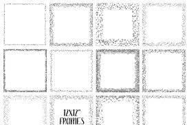 They are in 300 dpi resolution, measuring 12″ wide. Silver Glitter Frames And Borders Png Clipart Bundle Includes 64 Squares Circles Borders And More By Shannon Keyser Thehungryjpeg Com
