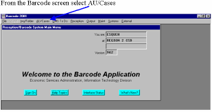 Work Quarters Barcode Procedures | Dshs