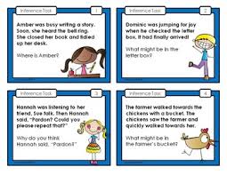 Text says explicitly and to make logical inferences from it; Inference Task Cards Set 2 By Learning Sprouts Tpt