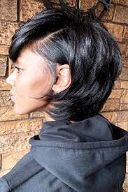 Bob Hairstyles Hairstyles Black Women Shoulder Length Bob Hairstyles For Black Women Sh Angled Bob Hairstyles Edgy Bob Hairstyles Wavy Bob Hairstyles