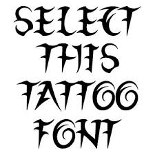 Calligraphy Fonts For Tattoo Font Generator Tattoo Fonts Generator Tattoo Fonts Font Generator
