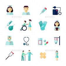 Nurse Icons Medical Icon Icon Collection Nurse