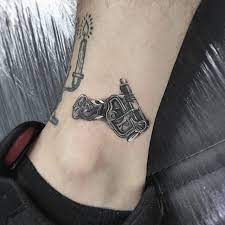 3d Realistic Minimal Small Dan Kubin Sidewinder Rotary Tattoo Machine Tattoo Gercekci Kucuk Dovme Makinesi Dovmesi By Bora Tattoos Skull Tattoo Animal Tattoo