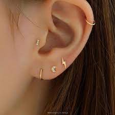 Gold Ear Piercing Studs Promotions