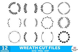 Download Floral Wreath Svg Bundle Laurel Wreath Svg Files For Cricut 412293 Monograms Design Bundles
