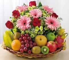 Fruit Basket Fruit Flower Basket Fruit Basket Gift Fruit Arrangements