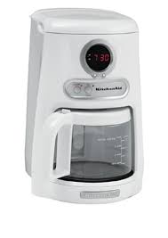 Kitchenaid coffee maker reviews, ratings, and prices at cnet. Kitchenaid 10 Cup Programmable Coffeemaker White Sale Coffee Makers Shop Buymorecoffee Com