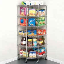 Zimtown 6 Tire Heavy Duty Wire Steel Corner Shelf Garage Storage Rack Walmart Com In 2020 Garage Storage Racks Garage Storage Shelving Racks
