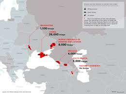 Russia S Military Presence In Europe S Grey Zones Infographic Map Map Russia