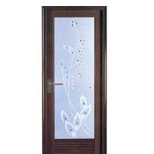 Pvc doors come in a large variety of designs, colors, textures and forms, therefore you have to after you have installed the pvc door and the glass, you have to adjust it, as to close properly. Pvc Material Frosted Glass Waterproof Toilet Door Frosted Glass Pvc Material Photo Wallpaper