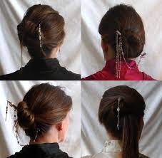 Hair Sword Hair Stick Hairpin Black With Royal Blue By Hairjems Hair Styles Hair Sticks Pretty Hairstyles