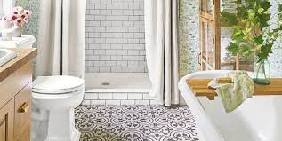 Subway tiles with a black and white tile cladded niche when we think of a shower stall, the classic tiles that come to mind are. 20 Popular Bathroom Tile Ideas Bathroom Wall And Floor Tiles