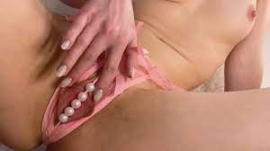 Pearl Thong Masturbation. these Beads are Teasing my Naughty Pussy so  Sweet. Girl Cums in Panties - Pornhub.com