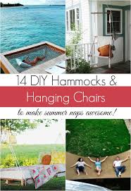 Everything is included in this hanging pod chair package: 14 Diy Hammocks And Hanging Swings To Make Summer Naps Awesome How Does She