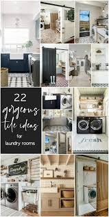 Go to your local paint store and pick up a. 22 Gorgeous Tile Ideas For Modern Farmhouse And Cottage Laundry Rooms Tatertots And Jello