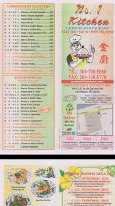 View our menu or order online. No 1 Kitchen Menu Kitchen