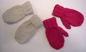 Mack And Mabel Baby Mittens Knitting Pattern