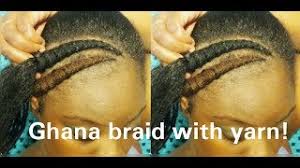 There are lots of ghana weaving and ghana weaving styles out there, but what about the hottest, beautiful and stylish hairstyles? How To Ghana Braid With Yarn Youtube