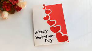 It's valentine's day and what could be a better time to let your dear ones know that you love them. Beautiful Handmade Valentine S Day Card Idea Diy Greeting Cards For Valentine S Day Card Youtube