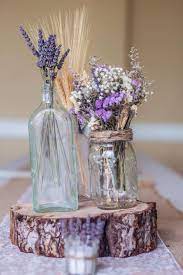 Trendy wedding boho wedding floral wedding wedding flowers wedding ideas wedding canopy prom ideas wedding rustic spring wedding. Vintage Rentals Dried Lavender Centerpieces Rustic Purple Wedding Purple Wedding Centerpieces Lavender Centerpieces
