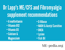 Dr Lapp S Supplement Recommendations Mepedia