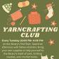 Yarncrafting Club at John G McCullough Libary event in North Bennington, VT
