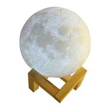 Mond lampe mit eigenem foto. Mond Lampe Led Mit Dimmfunktion Geschenkidee Ch