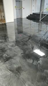 Wunderschoner Wolkiger Zweifarbiger Grauer Epoxidboden Fabulous Flooring Bodrum Yeniden Modelleme Tamirat Dosemeler
