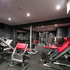 Whether you've got a spare room, a corner, an outdoor space, or even a full basement ready to be converted, these home gym ideas will keep you covered. 75 Beautiful Large Home Gym With Black Walls Pictures Ideas July 2021 Houzz