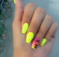 24 Funky Summer Nail Designs Bafbouf Nail Designs Summer Nail Art Summer Neon Nails