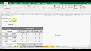 excel time tracker billable hours