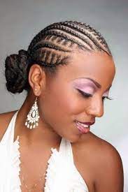 African Hair Braiding We Really Like This Braided Low Bun Style Braids For Short Hair Cornrow Hairstyles Braided Hairstyles Low buns are the total hairstyle compromise. pinterest