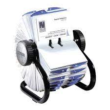 Turn all of the business cards in your desk into a digital rolodex with the help of this tool. Rolodex Rotary Business Card File Black Small Buy Online In Angola At Angola Desertcart Com Productid 54137722