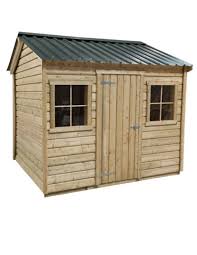 If your after a mid sized garden shed to fit several larger items such as bikes, lawn mower, a bbq 3.39m x 2.55m garden shed the guardian cream | steelmates. Garden Sheds Cottage Style With Treated Timber Lining Metal Roof