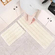 Bathroom camo bathroom rugs framed seashells nautical. Non Slip Ultra Thick And Soft Chenille Bathroom Rugs Bath Mat Walmart Com Walmart Com