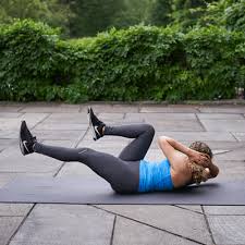 But the vertical leg crunch does require a little flexible to keep your legs straight up in the air, however, you can bend your knees to make the movement slightly less challenging. How To Do A Bicycle Crunch Tips Benefits Mistakes To Avoid