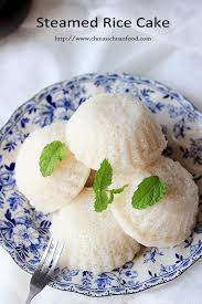 Steamed Rice Cake China Sichuan Food Steamed Rice Cake Asian Desserts Food