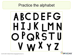 It is a power point which helps your students learn english alphabet. How To Teach The Alphabet To Adult Esl Students Off2class