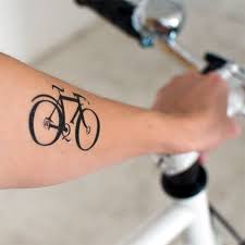 3d bike tattoo design for leg. 101 Wonderful Bike Tattoos