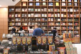 It's a short walk from one to the other. Bookxcess Bookstore Gurney Paragon Penang