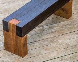 Wood Bench Outdoor Bench Rustic Bench Etsy Wood Bench Outdoor Modern Wood Bench Rustic Outdoor Furniture