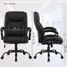 The waterfall front seat edge removes pressure from the lower. Big And Tall Office Chair Mesh Chair Computer Ergonomic Chair 400lbs Wide Seat Executive Desk Task Rolling Swivel Chair With Lumbar Support Adjustable Arms Managerial Executive Chairs Office Products