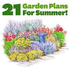 Garden Plans That Celebrate Summer Perennial Garden Plans Garden Planning Small Garden Plans