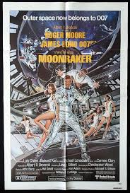 Stored since 1991 in moisture free/light free container. Moonraker Original One Sheet Movie Poster Moviemem Original Movie Posters