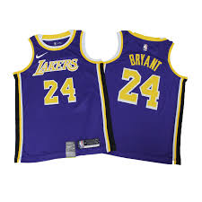 Kobe Bryant 24 Los Angeles Lakers Swingman Purple Nba Jersey By Nike Statement Elmont Youth Soccer