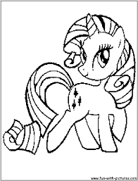 Children love to know how and why things wor. Drawing Pony 17908 Animals Printable Coloring Pages