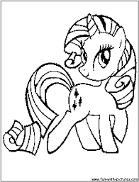 These alphabet coloring sheets will help little ones identify uppercase and lowercase versions of each letter. Drawing Pony 17908 Animals Printable Coloring Pages