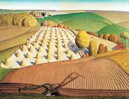 The Elements And Principles Of Art Grant Wood Paintings Grant Wood Principles Of Art
