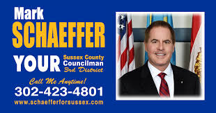 Mark G. Schaeffer • Sussex Co. Councilman, Dist. 3 • About Me