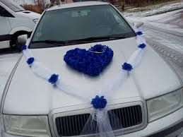 Image result for svatební  výzdoba auta